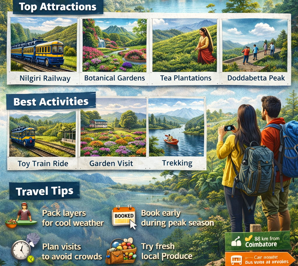 Complete Guide to Ooty: The Queen of Hill Stations